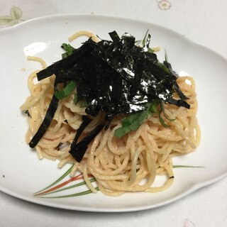 辛子明太子スパゲティ